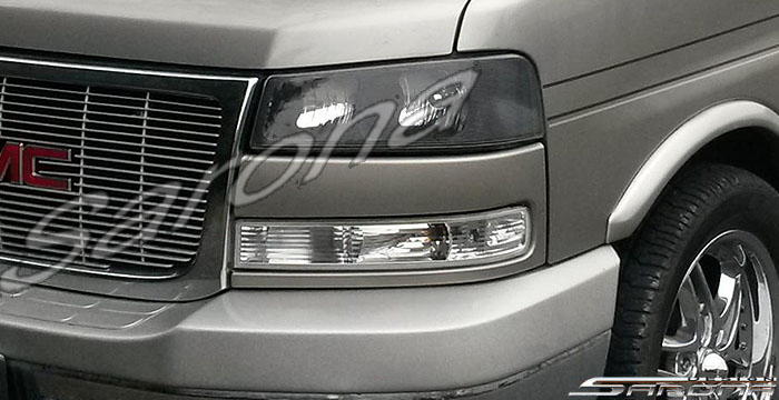 Custom GMC Savana Van  All Styles Fog Lights (2003 - 2024) - $110.00 (Part #GM-001-FL)